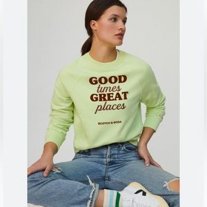 Scotch and Soda by Anthropologie Graphic Sweatshirt xLARGE